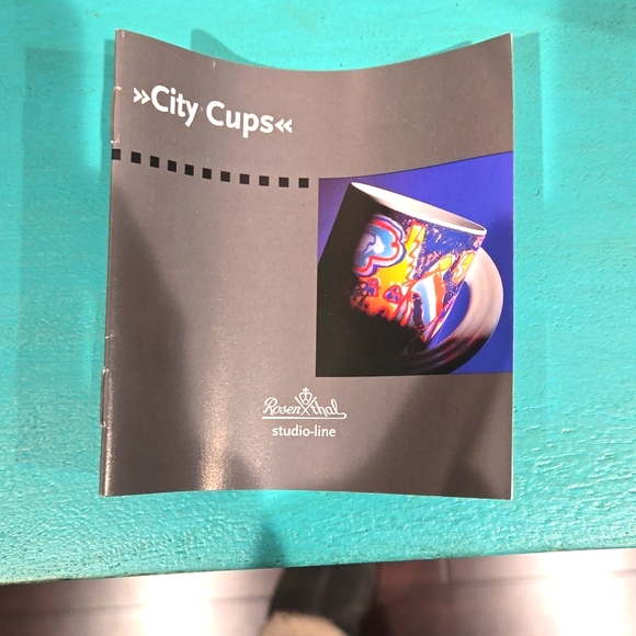 NIB German Rosenthal studio-line City Cups #33 'Landshut' by Bernhard Kühlewein - Picture 9 of 9